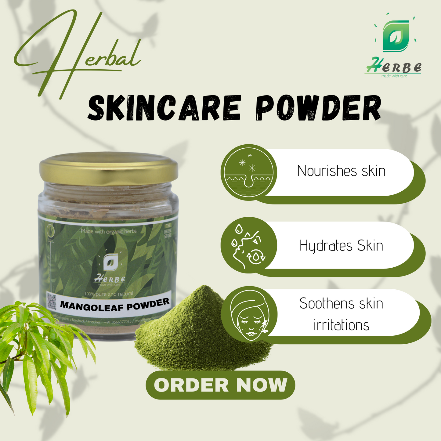 Mangoleaf powder