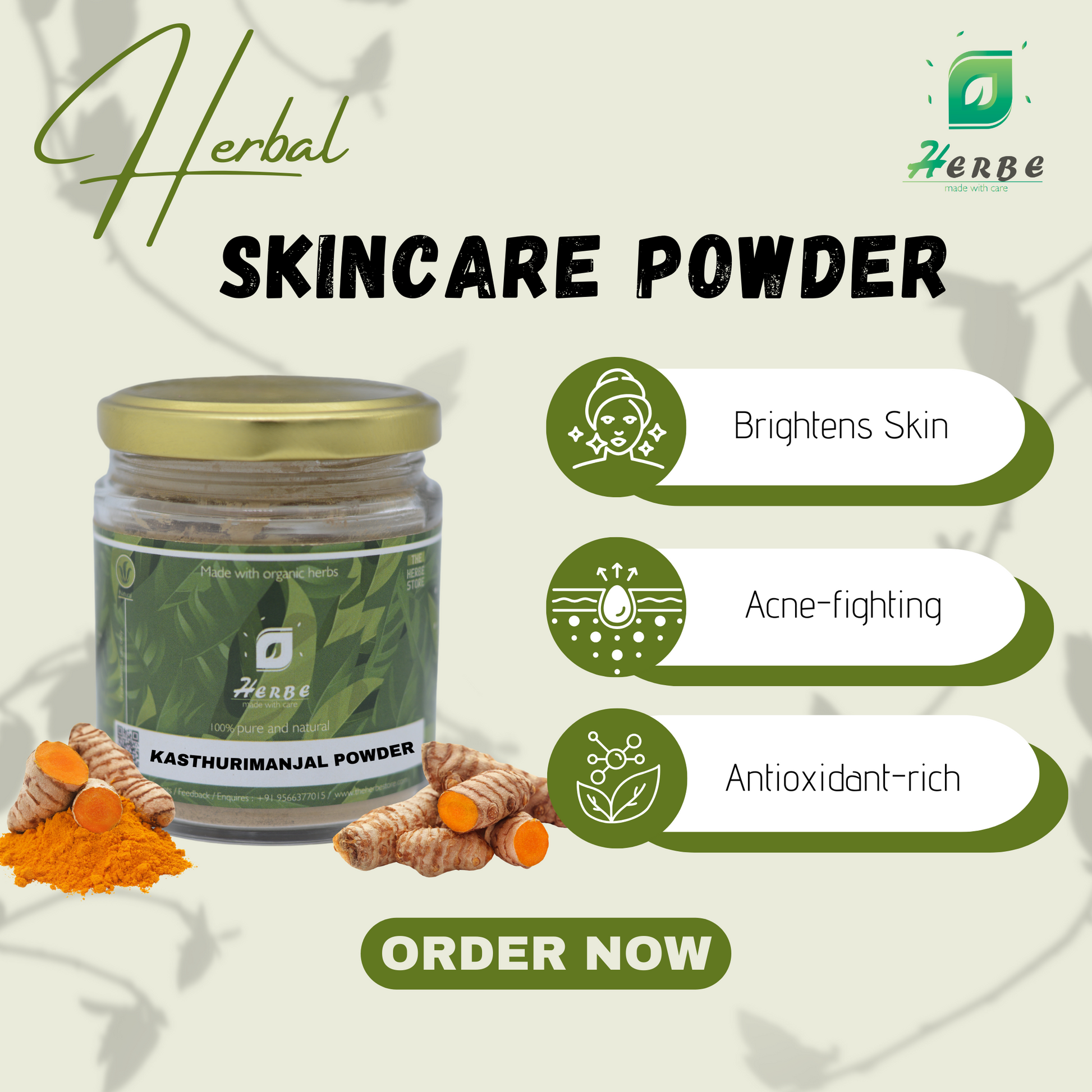 Turmeric powder